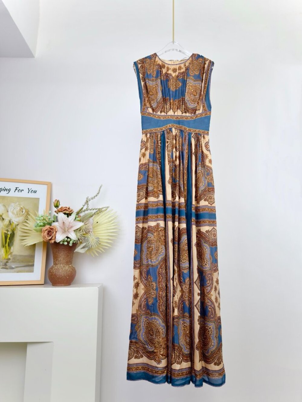 Zimmermann waist-tied long dress